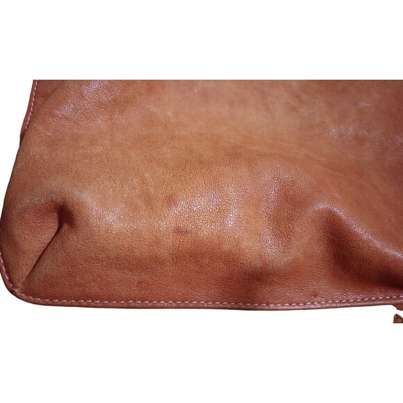 BE & D Woodstock Hobo Washed Burnt Orange Distressed Calfskin Leather $995 - Picture 15 of 16